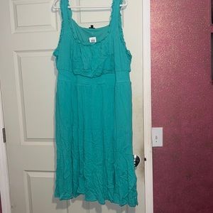 NWT Teal Torrid Dress